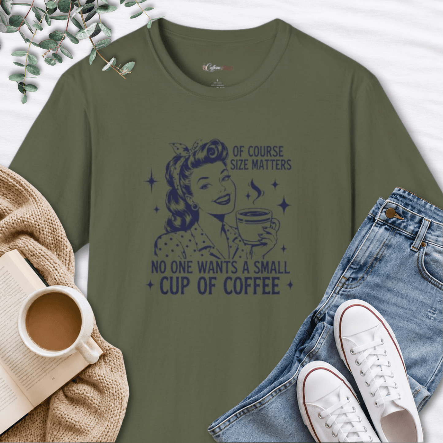 No One Wants A Small Cup of Coffee
