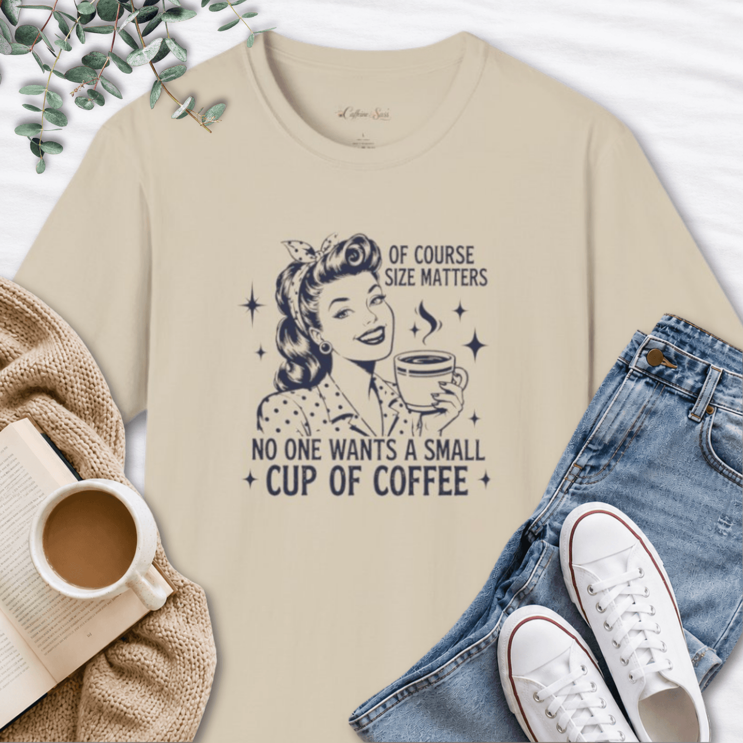 No One Wants A Small Cup of Coffee