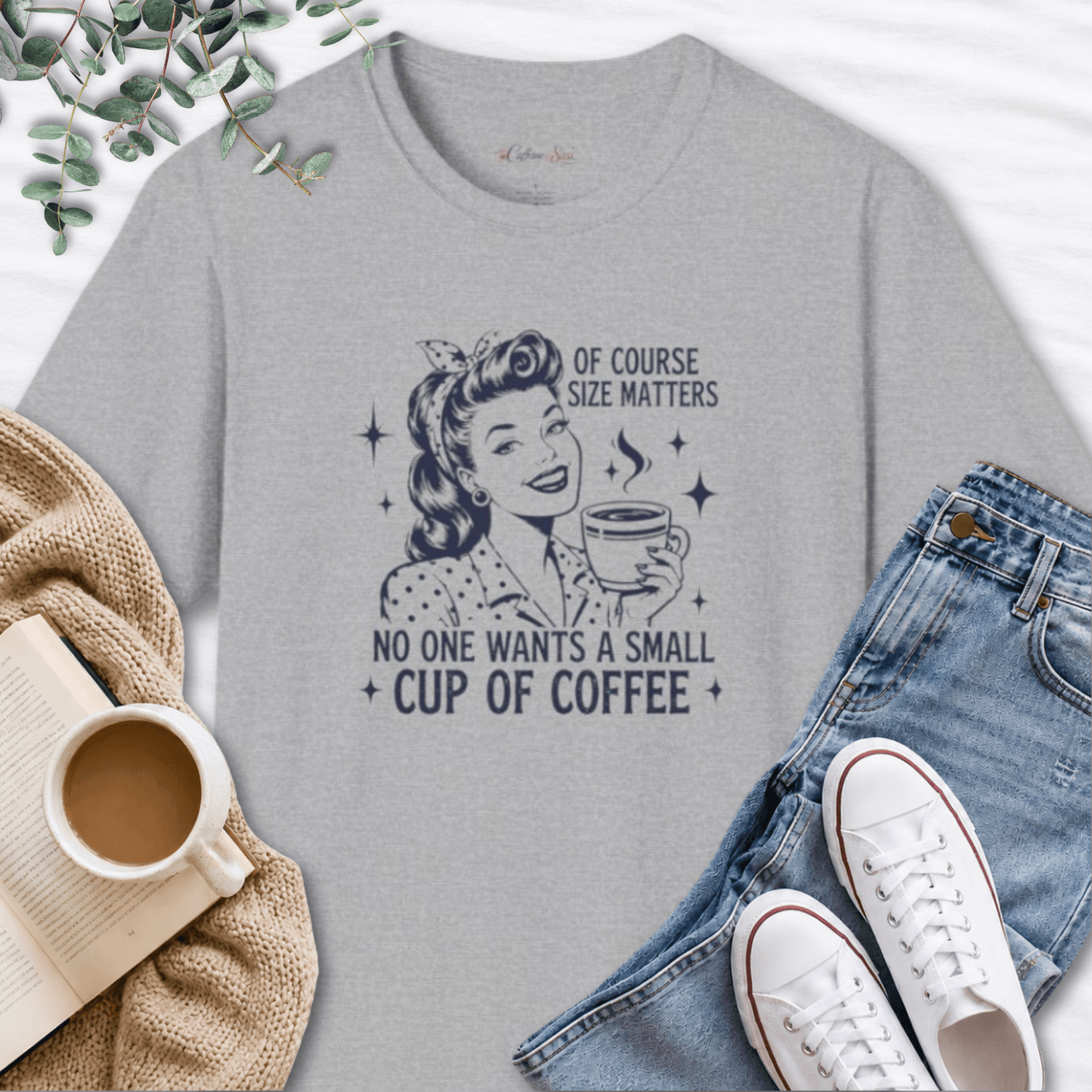No One Wants A Small Cup of Coffee