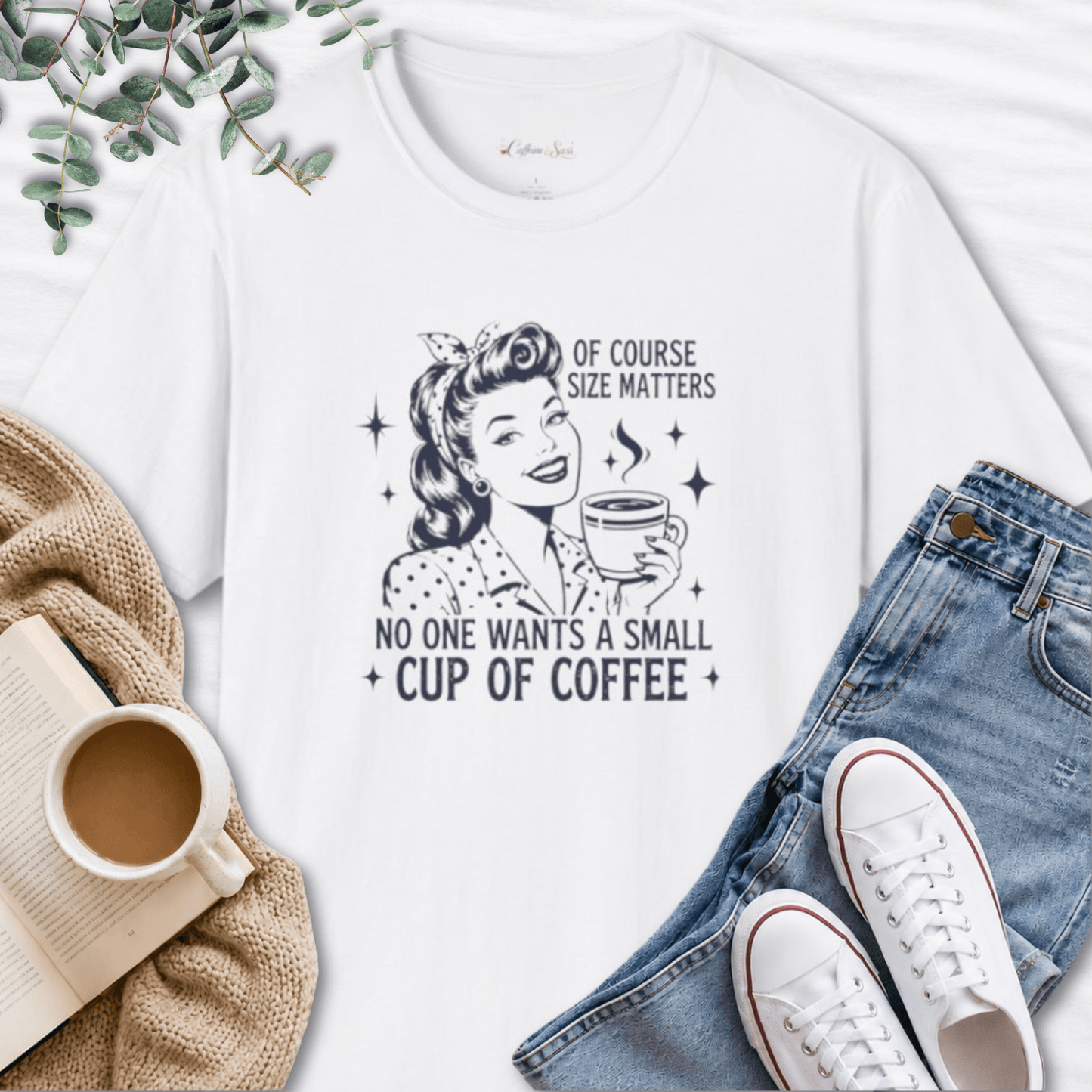 No One Wants A Small Cup of Coffee